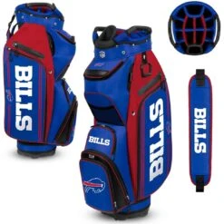 Team Effort NFL Bucket III Cooler Cart Bag -EliteGolf Store team effort nfl bucket 3 cooler cart bag buffalo bills itempicture