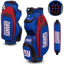 Team Effort NFL Bucket III Cooler Cart Bag -EliteGolf Store team effort nfl bucket 3 cooler cart bag new york giants itempicture