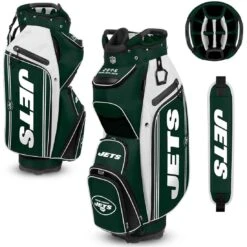 Team Effort NFL Bucket III Cooler Cart Bag -EliteGolf Store team effort nfl bucket 3 cooler cart bag new york jets itempicture