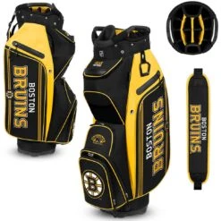 Team Effort NHL Bucket III Cooler Cart Bag -EliteGolf Store team effort nhl bucket 3 cooler cart bag boston bruins itempicture