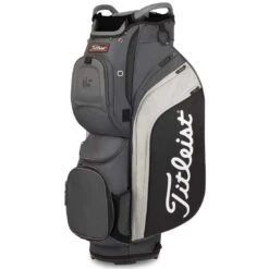 Titleist Cart 15 Cart Bag 12 Titleist Cart 15 Cart Bag -EliteGolf Store titleist 2022 cart 15 cart bag charcoal black grey itempicture
