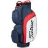 Titleist 2022 Cart 15 Cart Bag -EliteGolf Store titleist 2022 cart 15 cart bag navy white red itempicture
