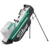 Titleist 2022 Players 4 StaDry Stand Bag -EliteGolf Store titleist 2022 players 4 stadry stand bag black grey green itempicture