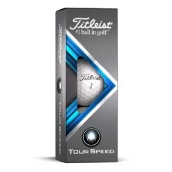 Titleist Tour Speed White Personalized Golf Balls -EliteGolf Store titleist 2022 tour speed white golf balls sleeve itempicture