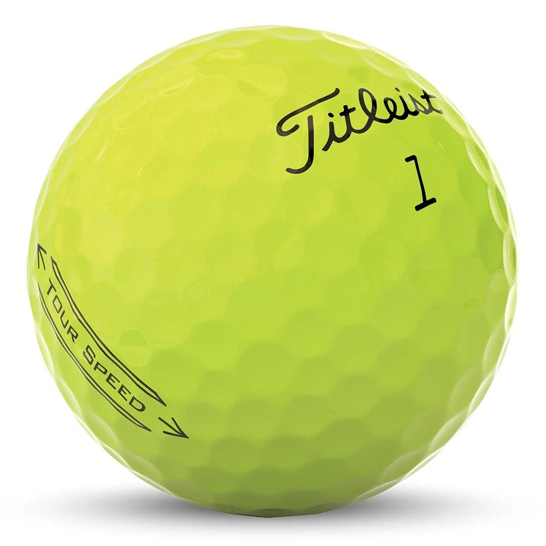 Titleist Tour Speed Yellow Golf Balls 4 Titleist Tour Speed Yellow Golf Balls - Image 2