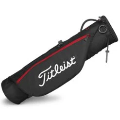 Titleist Carry Bag -EliteGolf Store titleist 2023 carry bag black black red itempicture