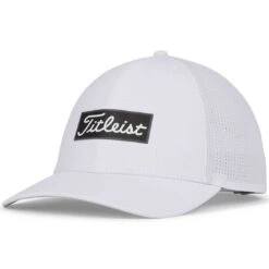 Titleist Oceanside Hat -EliteGolf Store titleist 2023 oceanside hat white black itempicture
