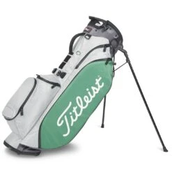 Titleist Players 4 Stadry Stand Bag -EliteGolf Store titleist 2023 players 4 stadry stand bag grey green graphite itempicture