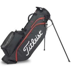 Titleist Players 4 Stand Bag 15 Titleist Players 4 Stand Bag -EliteGolf Store titleist 2023 players 4 stand bag black black red itempciture