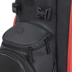 Titleist Players 5 Stand Bag -EliteGolf Store titleist 2023 players 5 stand bag black black red detail1 itempicture