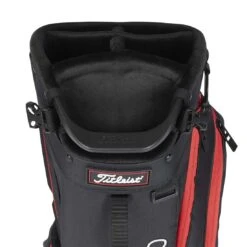 Titleist Players 5 Stand Bag -EliteGolf Store titleist 2023 players 5 stand bag black black red top itempicture