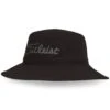 Titleist Players StaDry Bucket Hat -EliteGolf Store titleist 2023 players stadry bucket hat black charcoal itempicture