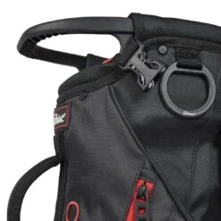 Titleist Premium Carry Bag -EliteGolf Store titleist 2023 premium carry bag black black red detail1 itempicture