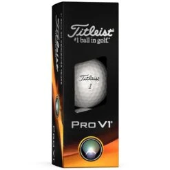 Titleist Pro V1 Golf Balls -EliteGolf Store titleist 2023 pro v1 golf balls low numbers sleeve itempicture