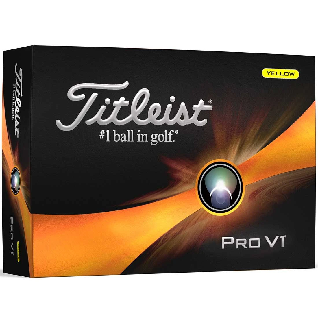 Titleist Pro V1 Yellow Golf Balls 3 Titleist Pro V1 Yellow Golf Balls