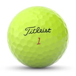Titleist Pro V1x Yellow Personalized Golf Balls 14 Titleist Pro V1x Yellow Personalized Golf Balls -EliteGolf Store titleist 2023 pro v1x yellow golf balls front stamp itempicture
