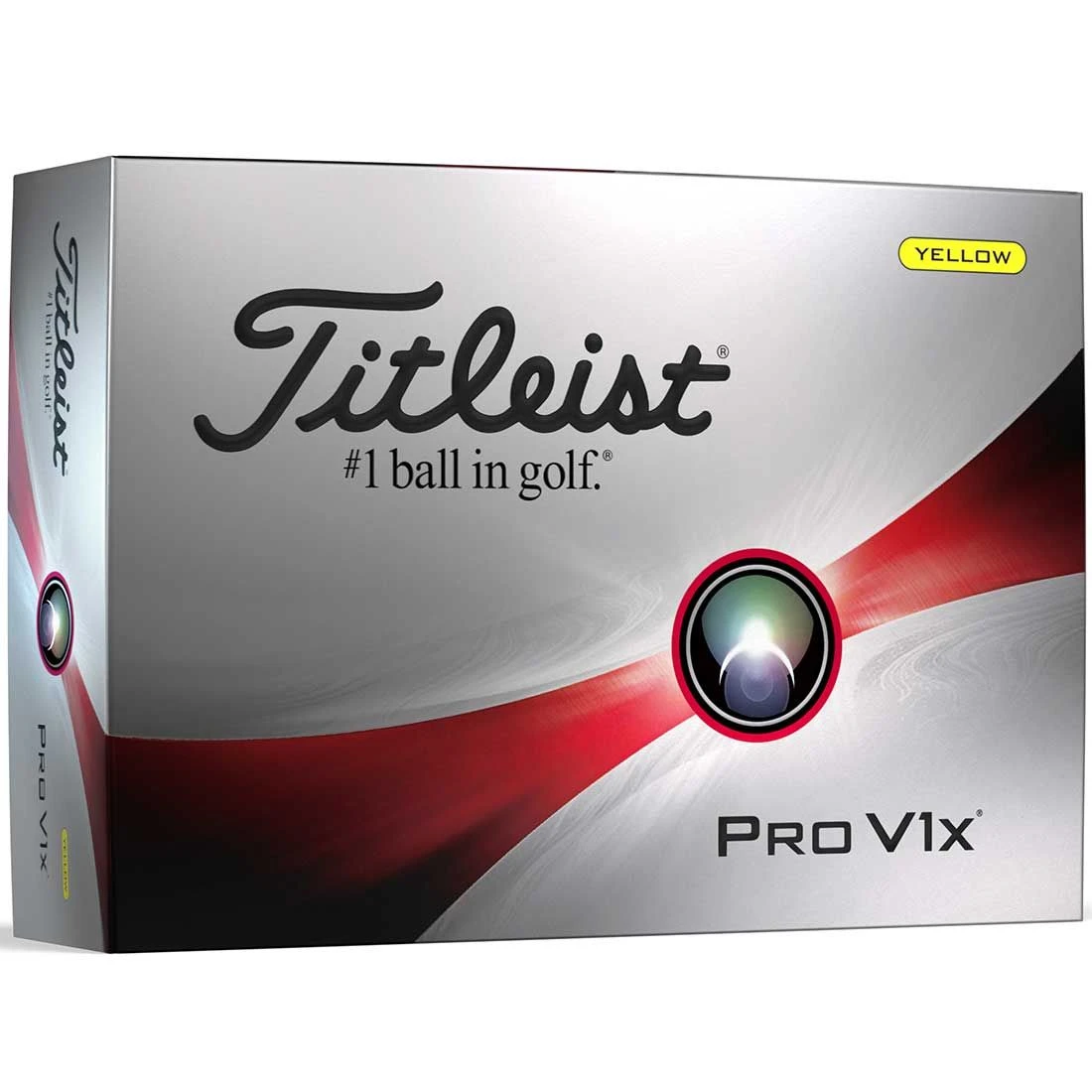 Titleist Pro V1x Yellow Personalized Golf Balls 3 Titleist Pro V1x Yellow Personalized Golf Balls