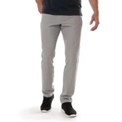 TravisMathew Open To Close Pants 24 TravisMathew Open To Close Pants -EliteGolf Store travismathew open to close pants heather sleet front itempicture