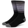 TravisMathew Sting Ray Shuffle Crew Socks -EliteGolf Store travismathew sting ray shuffle crew socks black itempicture