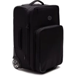 TravisMathew Stow Away Carry-On -EliteGolf Store travismathew stow away carry on black hero itempicture