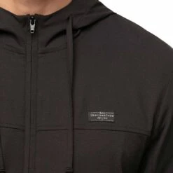 TravisMathew Wanderlust Full Zip Hoodie 23 TravisMathew Wanderlust Full Zip Hoodie -EliteGolf Store travismathew wanderlust full zip hoodie black logo itempicture