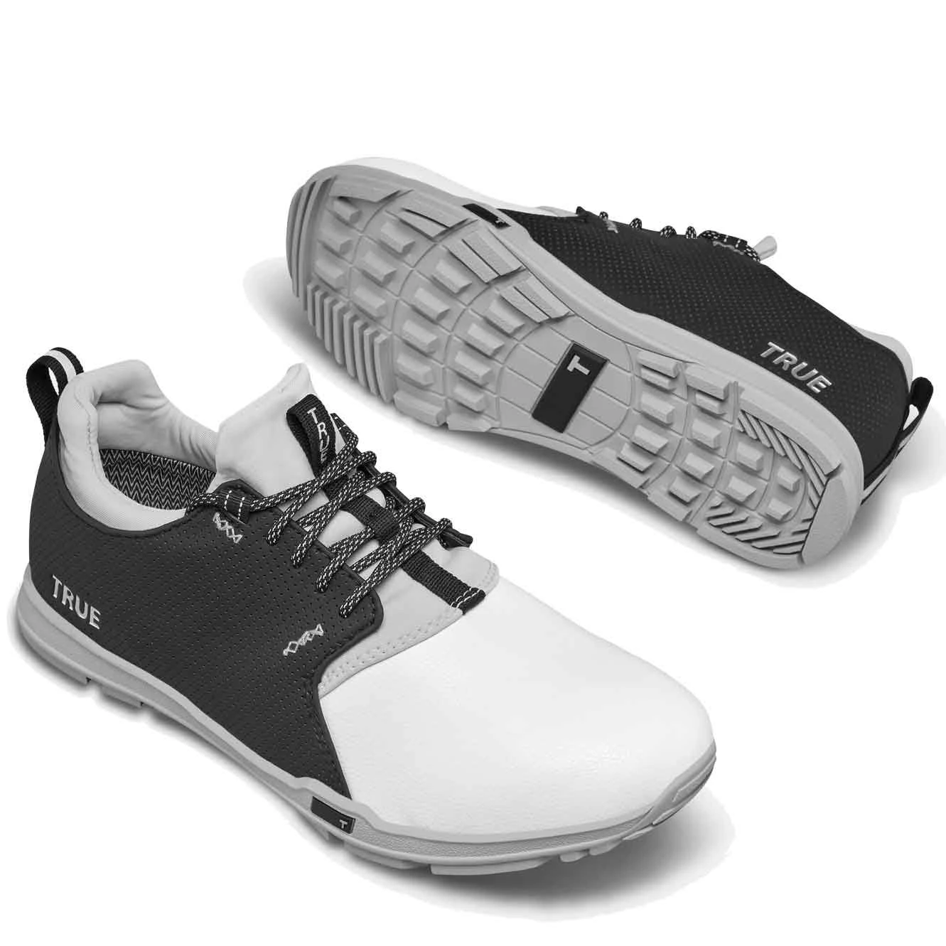 TRUE Linkswear Original 1.2 Golf Shoes White/Black 5 TRUE Linkswear Original 1.2 Golf Shoes White/Black - Image 3