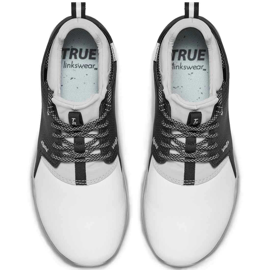 TRUE Linkswear Original 1.2 Golf Shoes White/Black 6 TRUE Linkswear Original 1.2 Golf Shoes White/Black - Image 4