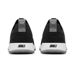 TRUE Linkswear All Day Knit 3 Golf Shoes Onyx -EliteGolf Store truelinkswear true all day knit 3 golf shoes onyx heel itempicture