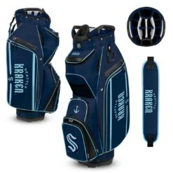 Team Effort NHL Bucket III Cooler Cart Bag -EliteGolf Store wincraft nhl bucket iii cooler cart bag seattle kraken